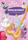 Jiri Models Omalovánky A4 se samolepkami Disney Princezny