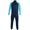 Joma Academy IV tepláková souprava navy-fluo tyrkysová POUZE L (VÝPRODEJ)