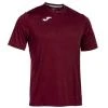 Joma Combi Short Sleeve T-shirt pánské triko burgundy Joma Combi Short Sleeve T-shirt pánské triko burgundy
