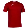 Joma Combi Short Sleeve červené pánské sportovní triko Joma Combi Short Sleeve červené pánské sportovní triko