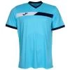 Joma Court Short Sleeve T-shirt pánské triko tyrkysová Joma Court Short Sleeve T-shirt pánské triko tyrkysová