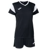 Joma Phoenix Set Women černé dámské tričko a šortky Joma Phoenix Set Women černé dámské tričko a šortky