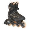 K2 Alexis 80 Boa (2024) černo/oranžové dámské inline brusle