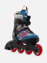 K2 Eddie Pro gray/blue dětské kolečkové brusle