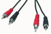 Kabel propojovací 2x cinch(M) - 2x cinch(M), 10m