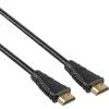Kabel propojovací HDMI 1.4 s Ethernetem HDMI (M) - HDMI (M), zlacené konektory, 15m
