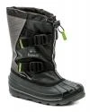 Kamik GLACIAL 4 Black dětské zimní sněhule Kamik GLACIAL 4 Black dětské zimní sněhule