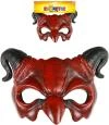 KARNEVAL Maska čerta škraboška (karnevalový doplněk) KARNEVAL Maska čerta škraboška (karnevalový doplněk)