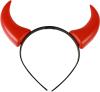 KARNEVAL Rohy čerta čelenka (karnevalový doplněk)