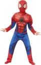 KARNEVAL Šaty Spiderman vel. M s vycpávkami (110-116cm) 5-6 let KOSTÝM KARNEVAL Šaty Spiderman vel. M s vycpávkami (110-116cm) 5-6 let KOSTÝM