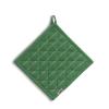 Kela Podložka pod hrnec Cora 100% bavlna světle zelené/zelené pruhy 20,0x20,0cm