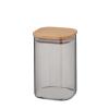 Kela Dóza skladovací sklo / dřevo NEA 1,5 l