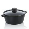 Kela Hrnec Atura litý hliník černý 24 cm 3,2 l
