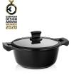 Kela KL-12219 Kastrol s nepřilnavým povrchem a poklicí STELLA NOVA 24 cm