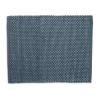 Kela Koupelnová předložka Miu směs bavlna/polyester kouřově modrá 65,0x55,0x1,0cm