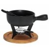 Kela Sýrové fondue COUNTRY nerez / keramika o22 cm
