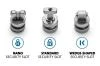 Kensington ClickSafe 3 v 1 kotevní sada pro T-Bar, Wedge, Nano Slots Kensington ClickSafe 3 v 1 kotevní sada pro T-Bar, Wedge, Nano Slots