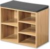 KESPER 15925 Botník s podsedákem 51,5 x 48 x 29,5 cm, dekor dub