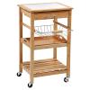 KESPER 25776 Kuchyňský vozík s pracovní deskou 81 x 48 x 38 cm