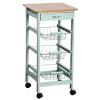 KESPER 25813 Kuchyňský vozík s pracovní deskou, 77 x 36 x 36 cm