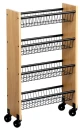 KESPER 27843 Kuchyňský vozík úzký 45 x 17 x 77 cm