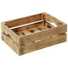 KESPER opálený borovicový 40 x 30 x 15 cm stohovatelný úložný box