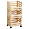 KESPER 69581 Regál na ovoce a zeleninu s kolečky, 80 x 37 x 30 cm KESPER 69581 Regál na ovoce a zeleninu s kolečky, 80 x 37 x 30 cm