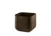 Keter Cube Planter M whiskey hnědý květináč Keter Cube Planter M whiskey hnědý květináč