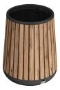 Keter Květináč Deco Conic walnut