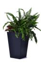 Keter Květináč Rattan Planter M 55,4 l grafitový