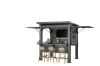 Keter BAR-B-Q Gazebo tmavě šedý zahradní altán s barem Keter BAR-B-Q Gazebo tmavě šedý zahradní altán s barem