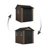 Keter Zahradní domek Apex 7,5 x 7 Walnut, s podlahou Keter Zahradní domek Apex 7,5 x 7 Walnut, s podlahou