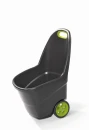Keter Easy Go XL 62 L šedozelený zahradní vozík