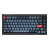Keychron Bezdrátová mechanická klávesnice V1 Max QMK/VIA s banánovými spínači (černá)