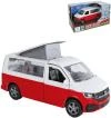 Kids globe Auto dodávka Volkswagen Camper 14cm zpětný chod kovový model