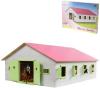 Kids globe Stáj pro koně 1:24 DŘEVĚNÁ (stavebnice)