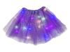 Kids World LED svítící sukně Glow Princess fialová
