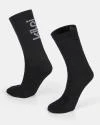 KILPI CYCLER-U Černé unisex cyklistické ponožky KILPI CYCLER-U Černé unisex cyklistické ponožky