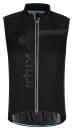 Kilpi FLOW-W černá dámská cyklistická vesta Kilpi FLOW-W černá dámská cyklistická vesta