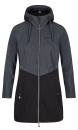 Kilpi LASIKA-W Černý dámský softshell kabát Kilpi LASIKA-W Černý dámský softshell kabát