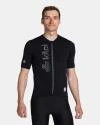 Kilpi PETRANA-M tmavě šedý merino cyklistický dres + KILPI PRESSURE-M Černé cyklistické šortky