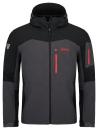 Kilpi PRESENA-M Tmavě šedá pánská softshell bunda