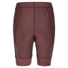 Kilpi PRESSURE-W tmavě červené dámské cyklistické šortky