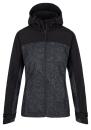 Kilpi RAVIA-W Tmavě šedá dámská softshell bunda Kilpi RAVIA-W Tmavě šedá dámská softshell bunda