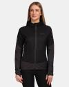 KILPI RAYEN-W Černá dámská běžecká bunda KILPI RAYEN-W Černá dámská běžecká bunda