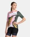 KILPI RITAEL-W Tmavě zelený dámský cyklistický dres KILPI RITAEL-W Tmavě zelený dámský cyklistický dres