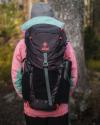 KILPI ROX 40-U Tmavě šedý turistický batoh