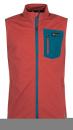 Kilpi TOFANO-M tmavě červená pánská softshell vesta