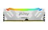 Kingston 16GB 6400MT/s DDR5 CL32 DIMM FURY Renegade RGB White XMP Kingston 16GB 6400MT/s DDR5 CL32 DIMM FURY Renegade RGB White XMP