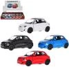 Kinsmart Auto model 1:28 FIAT 500e kov zpětný chod 12cm 4 barvy Kinsmart Auto model 1:28 FIAT 500e kov zpětný chod 12cm 4 barvy